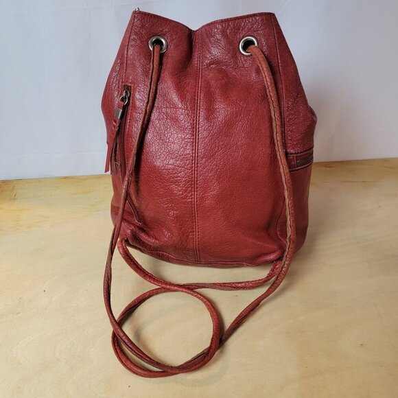 The Sak Camino Leather Boho Backpack Bag - Great Boho Style - Picture 2 of 16